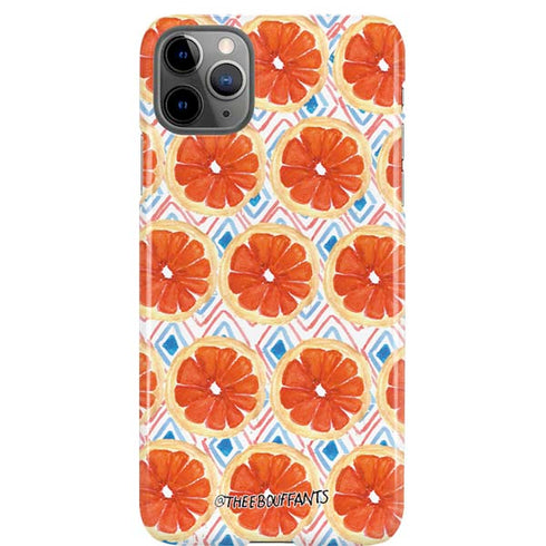 Bouffants and Broken Hearts Citrus Geo iPhone Cases
